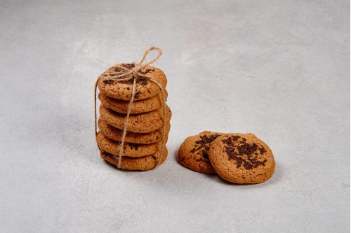 Печенье овсяное с шоколадной крошкой, кц