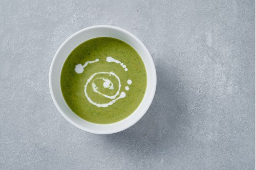 (порц) Суп-крем из брокколи и шпината 250гр