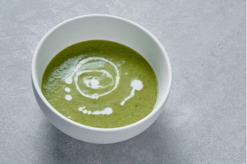 (порц) Суп-крем из брокколи и шпината 250гр