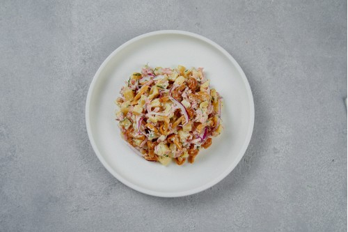 Салат С ВЕТЧИНОЙ И ОПЯТАМИ