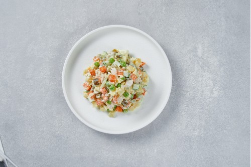 Салат СТОЛИЧНЫЙ с КУРИЦЕЙ