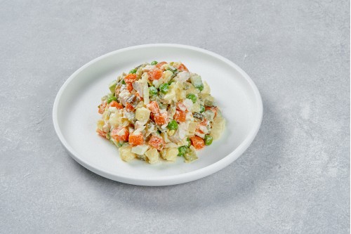 Салат СТОЛИЧНЫЙ с КУРИЦЕЙ