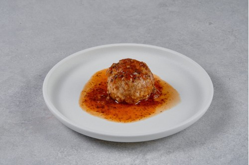 Тефтели МЯСНЫЕ с РИСОМ в соусе, шт