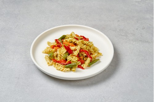 МАКАРОНЫ с ОВОЩАМИ и СОУСОМ ПЕСТО, кг